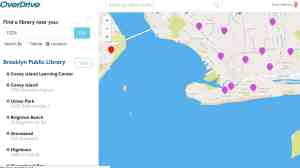 OverDrive reading app